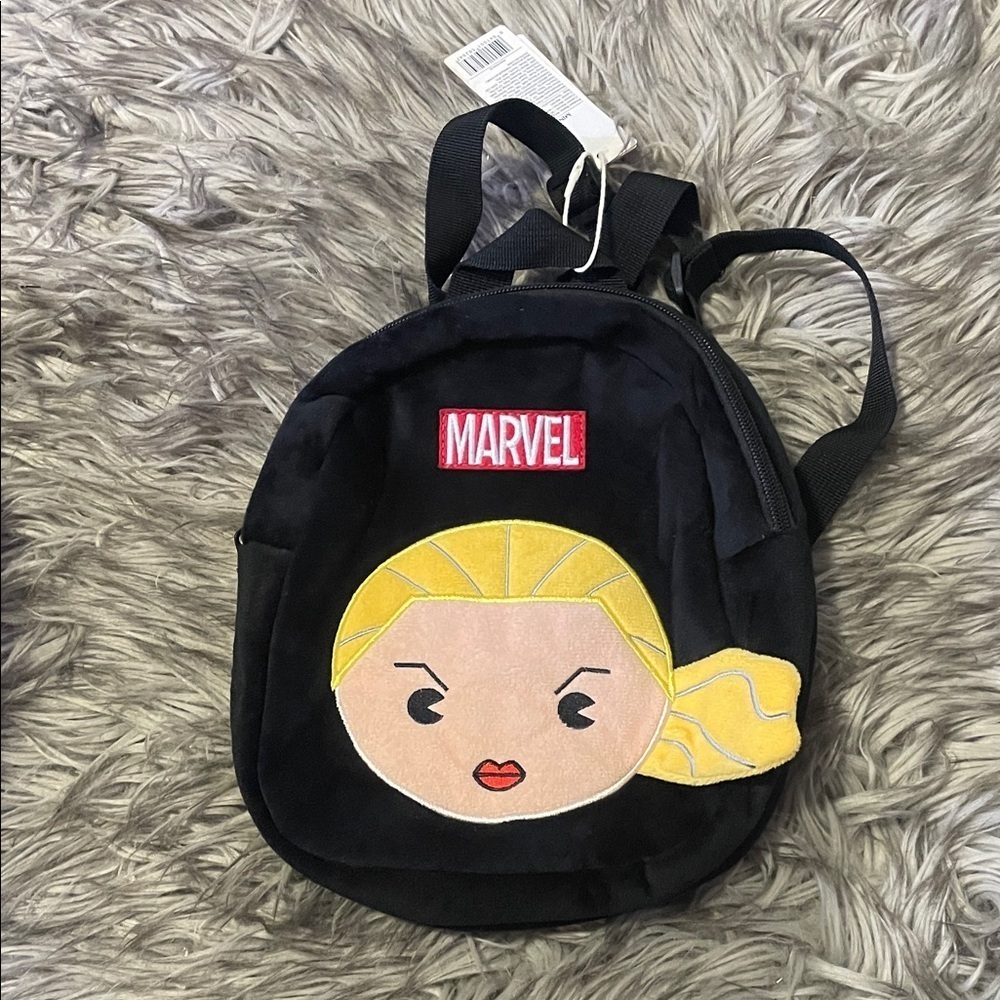 Marvel Black and Yellow Character Backpack